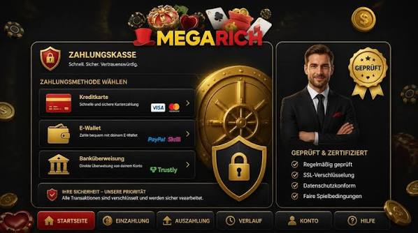 Testimonianza sul sito di MegaRich Casino: Offerte Bonus e Metodi di Prelievo